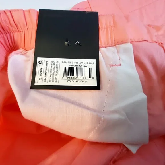 Art Class Girls Cargo Pants Relaxed leg  XL 14 Coral Cotton & Recycled Polyester - Picture 8 of 9